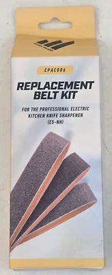 Work Sharp Replacement Belt Kit CPAC006 NIB Contains 3 Red Belts - Image 1 of 3