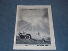 1961 Sunbeam Alpine Vintage Ad "Pick Yourself A Sunbeam and Ride it to the Sky"