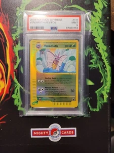 Pokemon Karte Omot Venomoth 111/144 Skyridge Set Reverse Holo PSA 9 MINT - Bild 1 von 2