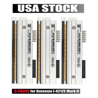 3 PCS Printhead for Datamax I-4212E Mark II Thermal Printer 203dpi PHD20-2278-01 - Image 1 of 4