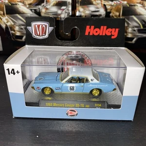 M2 Machines GOLD CHASE 1968 Mercury Cougar XR-7G 302 S134 1 Of 750 Holley VHTF - Picture 1 of 5