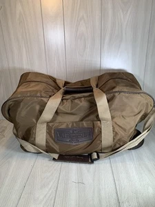 Borsone da viaggio Honda Goldwing marrone logo tracolla zip regolabile - Foto 1 di 10