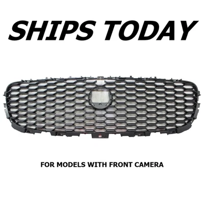 NEW Paintable Front Grille For 2018-2020 Jaguar E-Pace With Camera Hole Foto 1 de 3