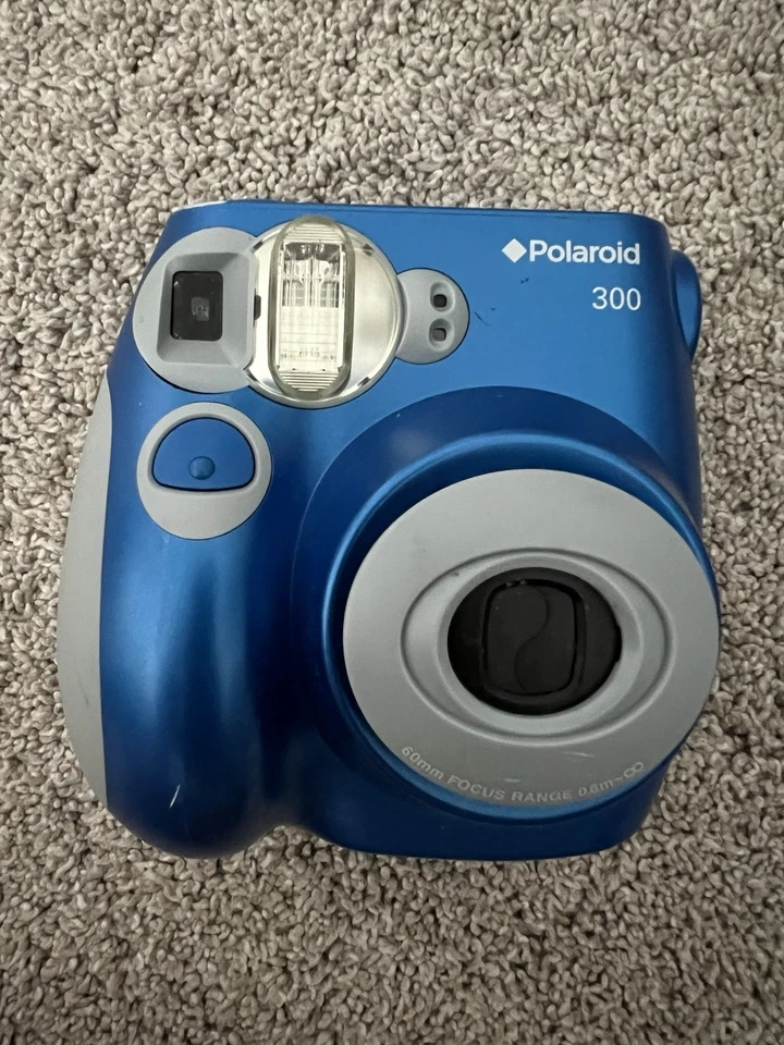 Polaroid 300 Blue/Grey Instant Film Camera - Image 1 of 2