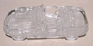 Glass Convertible Car Paperweight - Picture 1 of 13
