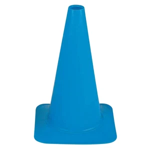 Cortina Sport Cone, Polyethylene 03-500-39, 18" Height, Blue - Picture 1 of 12