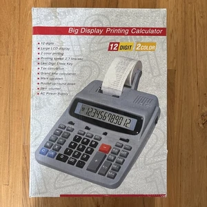 Big Display Printing Calculator - Picture 1 of 2