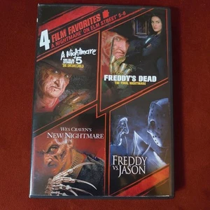 4 Film Favorite - Nightmare on Elm Street 5-8 (DVD, 2008, 4 Discs) Wes Craven - Picture 1 of 5