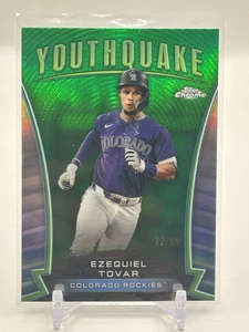 EZEQUIEL TOVAR 2024 TOPPS CHROME YOUTHQUAKE GREEN REFRACTOR /99 Q1739 - Picture 1 of 2