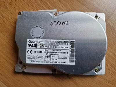 630 MB IDE Quantum FIREBALL 680AT 3,5" Festplatte HDD PATA TR63A491 - Bild 1 von 3