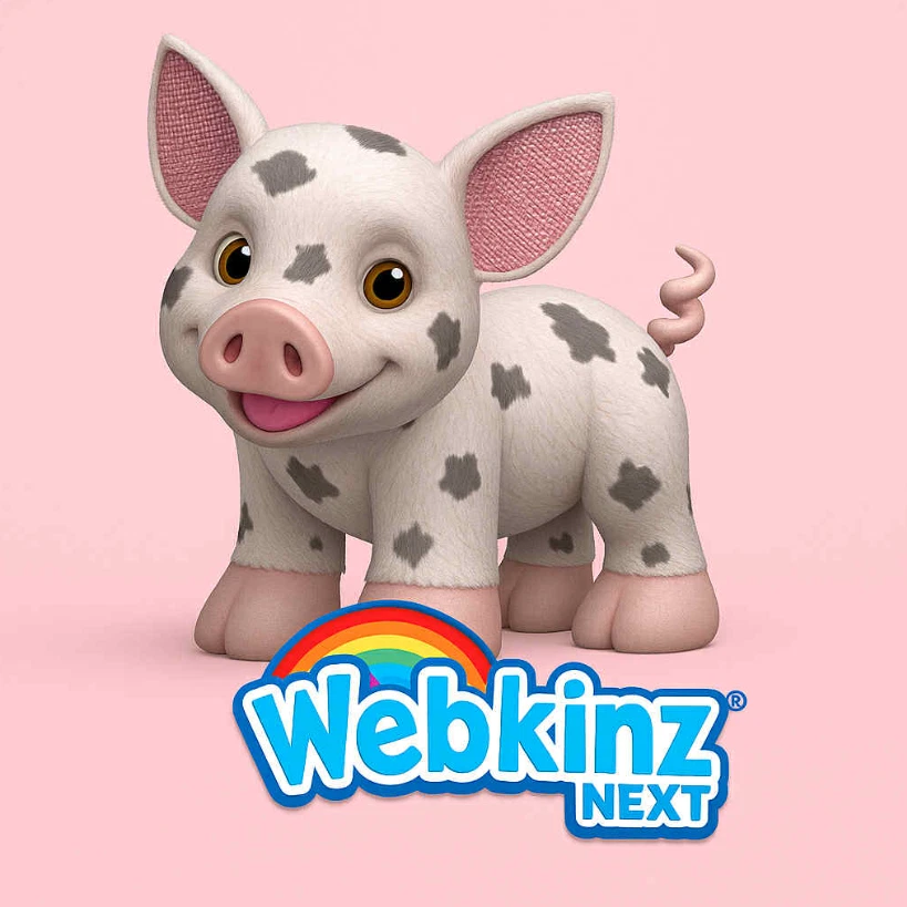 Webkinz Next Spotted Pig Code Only (2025) - Virtual Pet Code - Next Code Only! - Image 1 of 1