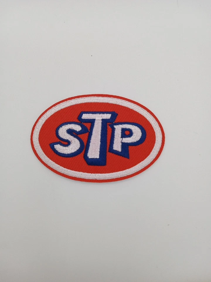 STUNNING EMBROIDERED "STP" SEW-ON, IRON-ON PATCH... - Image 1 of 2