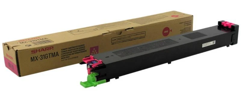 Sharp MX-31GTMA (MX31GTMA) Cartouche de toner Magenta authentique (TVA incluse) - Photo 1/1