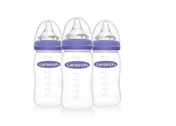 Lansinoh Breastfeeding Bottles 5 oz w/ 2S Slow Flow NaturalWave Nipple- 1/EACH - Image 1 of 1