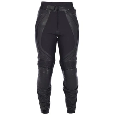 OXFORD BOULEVARD LADIES MOTORCYCLE MOTORBIKE LEATHER PANTS TROUSERS ALL SIZES - Image 1 of 2