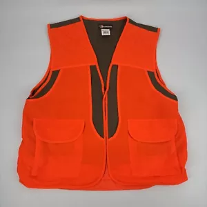 Bushmaster Sportswear Hunting Vest Blaze Orange/Olive Size XL - Picture 1 of 7