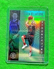 MATTHEW DELLAVEDOVA PRIZM SILVER CARD CLEVELAND CAVALIERS 2019-20 ILLUSIONS 