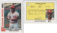 1989 Best Cedar Rapids Reds Kennedy Infante #15