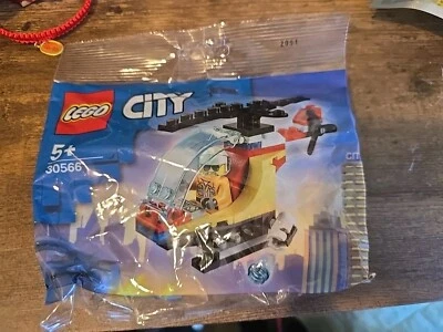 Lego City Fire Helicopter 30566 Polybag - Brand New & Sealed - Image 1 of 2