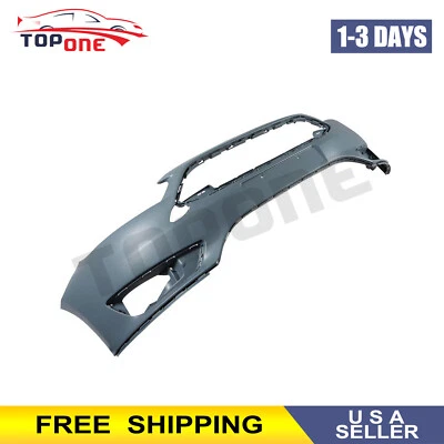 Fits 2015 2016 2017 2018 Ford Focus S / SE / SEL 4 Door New Front Bumper Cover - Image 1 of 4