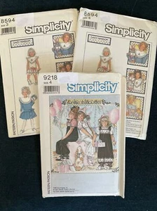 3-Simplicity 8594 Daisy Kingdom Fancy Party Dresses Girls Size 2-4 - Picture 1 of 9