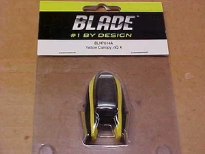 BLADE HELICOPTER PART - BLH7614A = YELLOW CANOPY : nQ X (NEW) - Picture 1 of 1