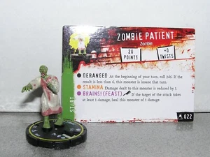 Horrorclix The Lab #022 Zombie Patient - Picture 1 of 1