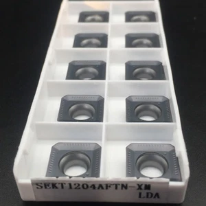 100pc SEKT1204AFTN-XM LDA SEKT42AFN carbide insert SEHT1204 milling cutter blade - Picture 1 of 6