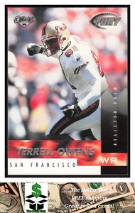 1999 Collector's Edge Fury Gold Ingot #107 Terrell Owens - San Francisco 49ers - Picture 1 of 2