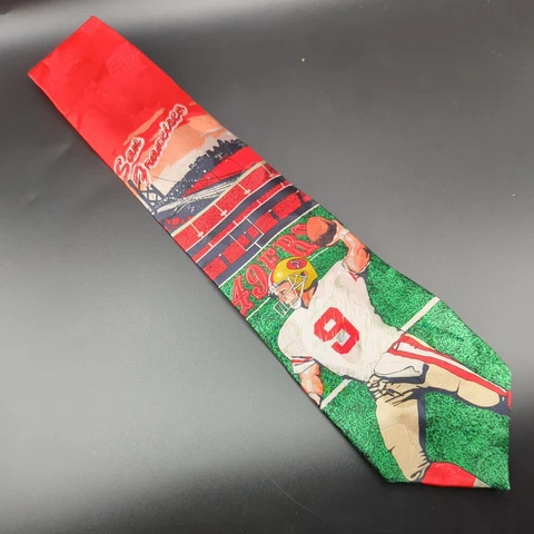 Vintage NFL Football Mens Neck Tie San Francisco 49ers Silk Team Necktie 58" Cover