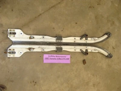 1997 YAMAHA VMAX 600 XTC 8db 121" rails hyfax skid slide skidframe rear - Изображение 1 из 4