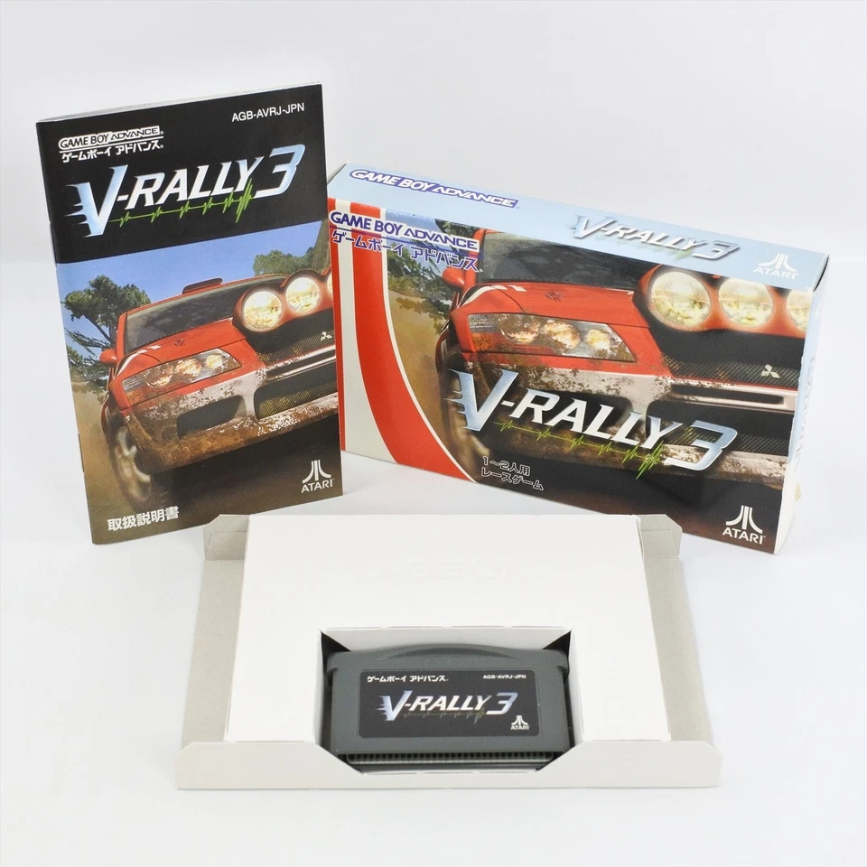 V RALLY 3 Gameboy Advance Nintendo 9123 gba - Image 1 of 4