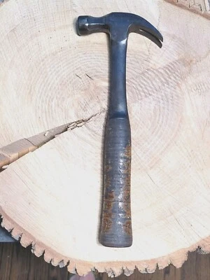 Martillo De Colección CRAFTSMAN REG T.M.-M 12.5" L 1.10 Lb Garra Apilada Cuero Mango.OBO  Foto 1 de 4