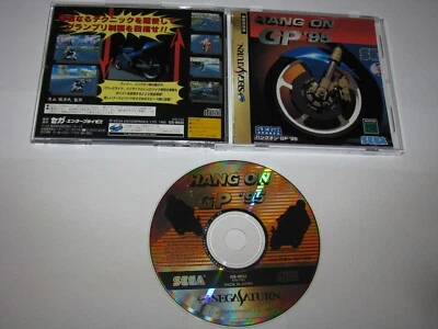 Hang On GP 95 (Japanese) Sega Saturn Japan import US Seller - Image 1 of 4