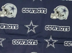 31"x 56" 100% cotton, NFL, Dallas Cowboys, Football Helmet  - Picture 1 of 2