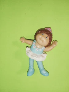 Vintage 1984 Cabbage Patch Kids PVC 2.5" Figurine Doll Ballerina - Picture 1 of 4