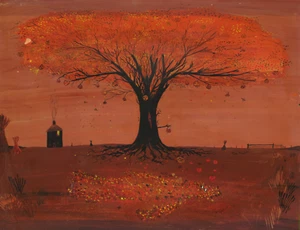 RAY BRADBURY signed limited edition print "Halloween Tree" - Picture 1 of 3