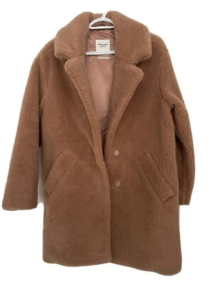 Abrigo de peluche Abercrombie and Fitch para mujer Foto 1 de 4
