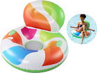 Monsoon Fiesta Inflatable Pool Floats Adults 36" Float River Raft Swimming Lo...