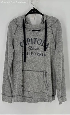 Sudadera con capucha gris Camp David para mujer talla L Capitola Beach CA Foto 1 de 4