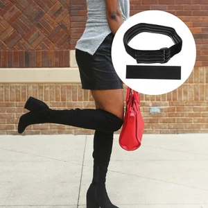 Women's Boots with Non-slip Straps Shoe Adjustable High Man Miss - Picture 1 of 12