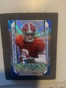PATRICK SURTAIN II AUTO/RC Ultra Low # 14/30 2021 Leaf Metal Draft BLUE PRIZM - Picture 1 of 9