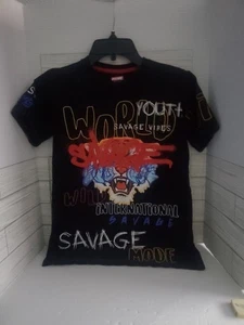Prime t-shirt Savage Kids Size 10/12 - Picture 1 of 6