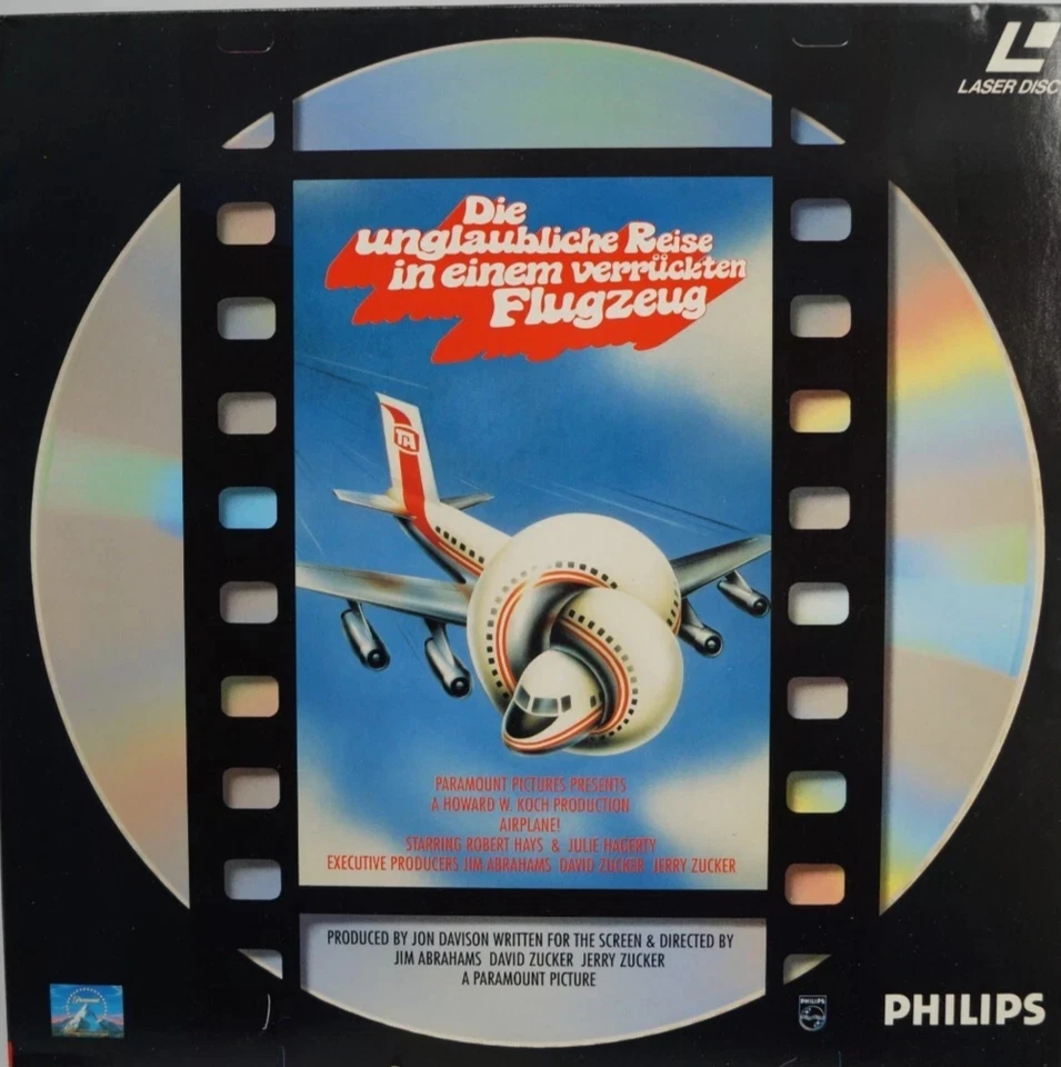 Laserdisc Die unglaubliche Reise in einem verrückten Flugzeug Digital Sound Pal - Bild 1 von 2