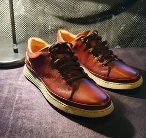 Samuel Hubbard (Herren) federleichtes schnelles cognacfarbenes Leder sehr schön/sauber 9,5 W - Bild 1 von 15