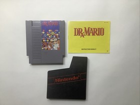 Dr. Mario (Nintendo NES, 1990) Aut&eacute;ntico con Manual Probado y Funciona