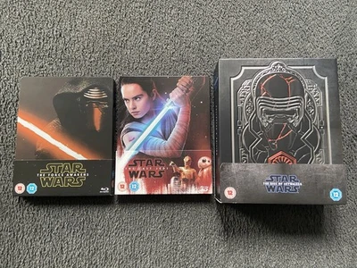 Star Wars Sequel Trilogy Blu Ray Steelbook Bundle - Image 1 of 3