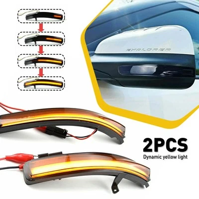 Luces de giro LED ámbar para Ford Explorer 2012 2013 2011-2019 Foto 1 de 4