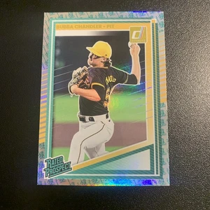 2025 Donruss Bubba Chandler Rated Prospect Liberty Foil #193 Pittsburgh Pirates - Bild 1 von 2
