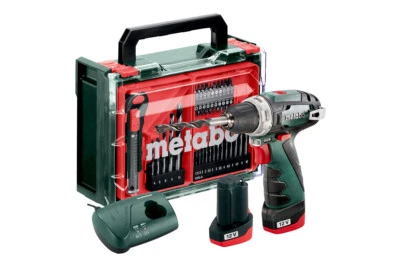 Metabo Akku-Bohrschrauber PowerMaxx BS Basic Set, 2x 2,0 Ah + Ladegerät - Bild 1 von 4